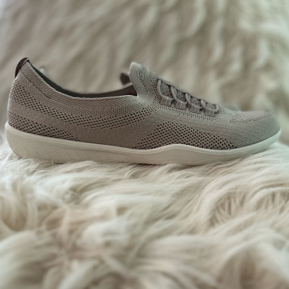 Skechers Newbury Taupe Slip Ons, Air Cooled, Women’s 8.5 - Picture 6 of 9